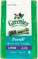 GREENIES Fresh Large Dog Dental Treats 8 Pieces