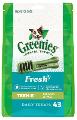 Greenies Fresh Teenie Dog Dental Treats 43 Pieces