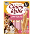 Irresistible Inaba Churu Rolls Chicken with Salmon for Dogs