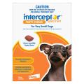 Interceptor Spectrum Tasty Chews For Very Small Dogs Up To 4Kg (Brown)