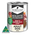 Ivory Coat Holistic Nutrition Adult Beef & Brown Rice Loaf Wet Dog Food