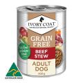 Ivory Coat Grain-free Adult Wet Dog Food Beef Stew