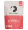 MeatyTreaty Premium Freeze Dried Duck Breast for Cats and Dogs