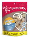 Yours Droolly Milk Vegetable Knot Bone With Chicken Dog Treats