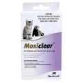 Moxiclear For Cats Provides Treatment For Fleas Heartworm Roundworm Hookworm Lungworm And Earmites