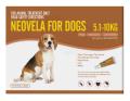 Buy Neovela (Selamectin) Flea and Worming For Dogs 5 - 10 Kg Brown Online