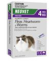 Neovet Flea and Worming For Cats over 4kg Purple