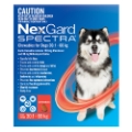 Free Gift Buy Nexgard Spectra Extra Large Dogs (30.1 - 60kg) Red 12 Pack Online