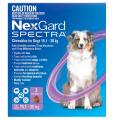 Nexgard Spectra Large Dogs (15.1 - 30kg) Purple