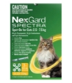 Nexgard Spectra Spot-On for Large Cats 2.5 to 7.5kg