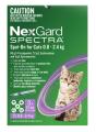 Nexgard Spectra Spot-On for Kittens and Small Cats 0.8 to 2.4kg