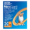 Free Gift With Nexgard Spectra Very Small Dogs (2 - 3.5kg) Orange 12 Pack Online