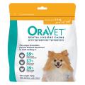 Oravet Dental Chews for X-Small Dogs Up To 4.5 kg (ORANGE) | VetSupply