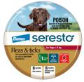 Seresto Flea and Tick Collar for Dogs over 8 Kg (Red)