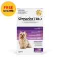 Simparica TRIO for XSmall Dogs 2.6-5kg (Purple)