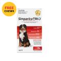 Simparica TRIO for XLarge Dogs 40.1-60kg (Red) | VetSupply