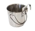 Superior Pet - Stainless Steel Flat Sided Bucket