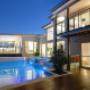 Executive house in Buderim outdoor area