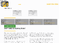 3D Demolition's website