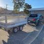 Variant - Tipper trailer with cage sides