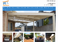 M.E.L Pergolas's website