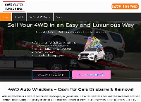 4WD Auto Wreckers Brisbane's website