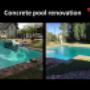 Concrete renovation