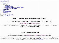 Serene Electrical's website