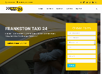Frankston Taxi 24's website