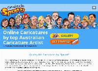 Caricatures by Spratti's website