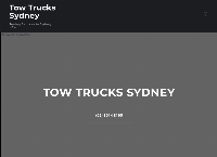 Tow Trucks Sydney's website