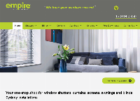 Empire Window Furnishings's website