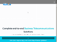 Business Telecom's website