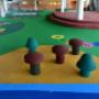 3D Rubber Mushrooms