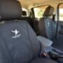 Black Duck SeatCovers offers a range of materials and colours to help you personalise and protect your vehicle!