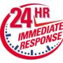 24 hours immediate response