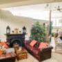hundred acre bar. Comfortable lounge nook with open fireplace.
