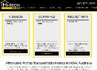 Hi-Tech Homes's website