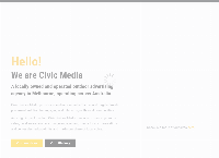 Civic Media's website