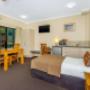 Guest room with three beds