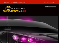 Windscreens 4 U's website