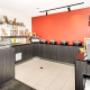 Restaurant buffet area