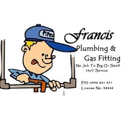 Francis Plumbing & Gas Fitting