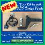 Ad showing tow kit for 250 Series Prado—tongue, tow ball, pin and clip, and plug‑and‑play wiring from Midland Towbars.
