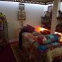 Samantha Jane creates a beautiful, nurturing session for you in the comfortable surroundings of her private therapy room in Cockatoo Victoria.
Samantha displays her artwork on the walls.
