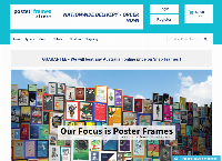 Poster Frames Direct's website