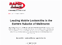 Rapid Locksmiths's website
