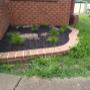 Curved garden edging for the backyard in Deer Park.