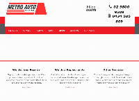 Metro Auto Glass's website