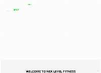 NEX level fitness's website